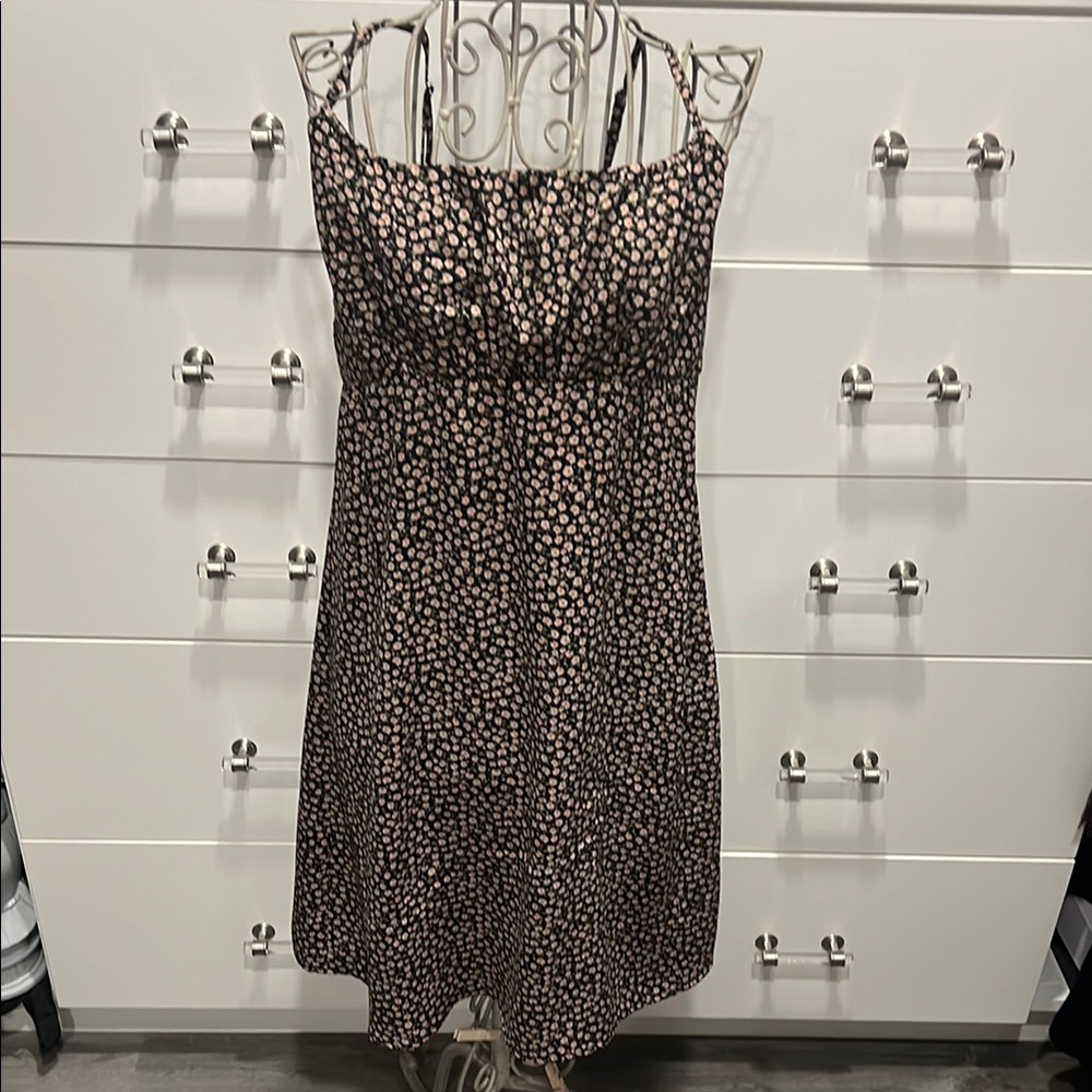 BP Nordstrom Floral Slip Dress with spaghetti straps, size M